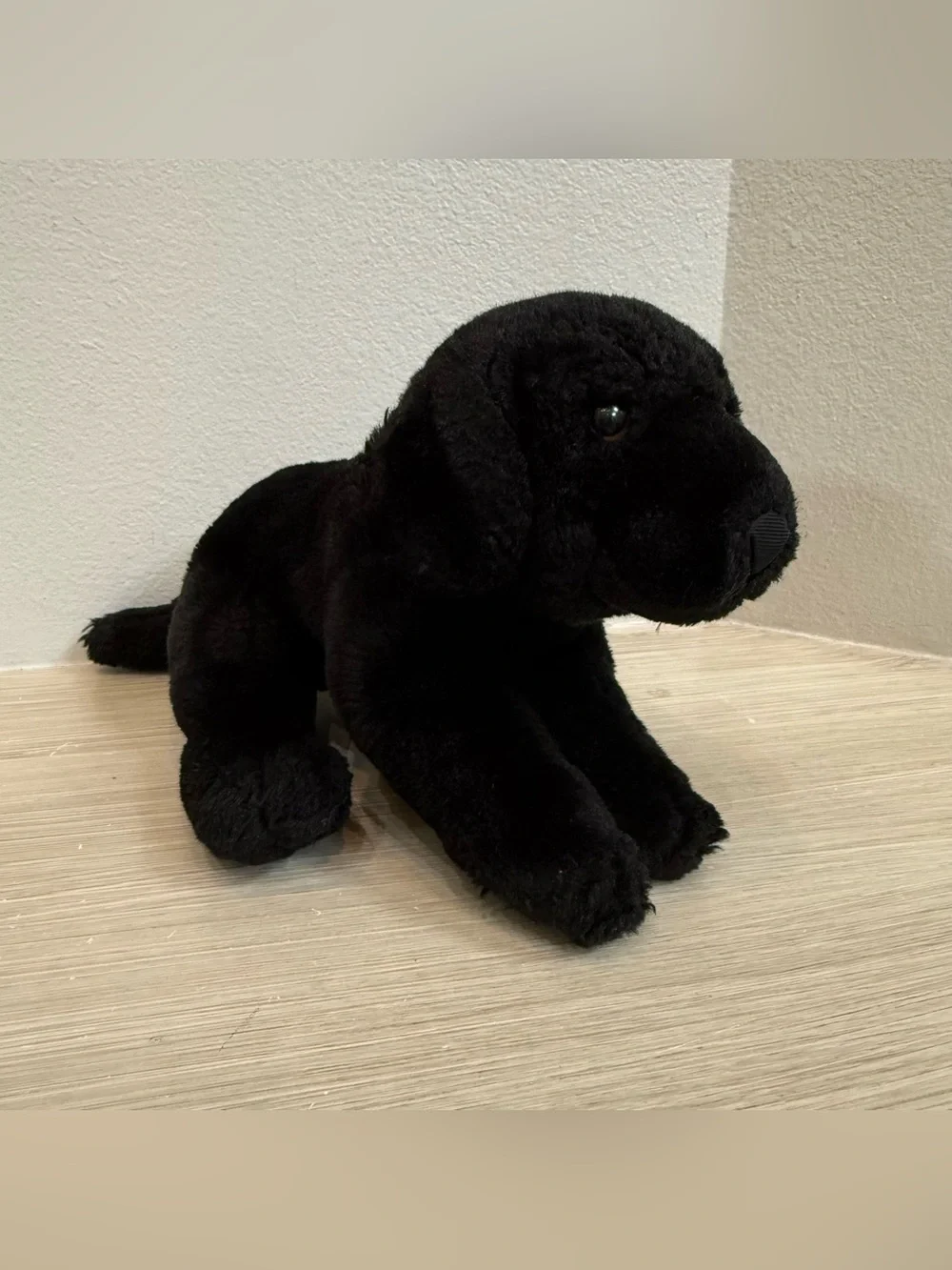 Animal alley Plush Black Labrador Dog Toy - Soft Pet Plush stuffed animal kids